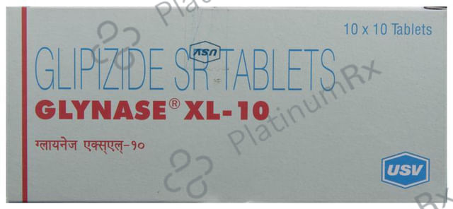 Glynase XL 10mg Tablet 10s