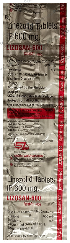 Lizosan 600mg Tablet 10s