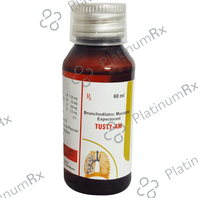 Tusty AM Syrup 100 Syrup