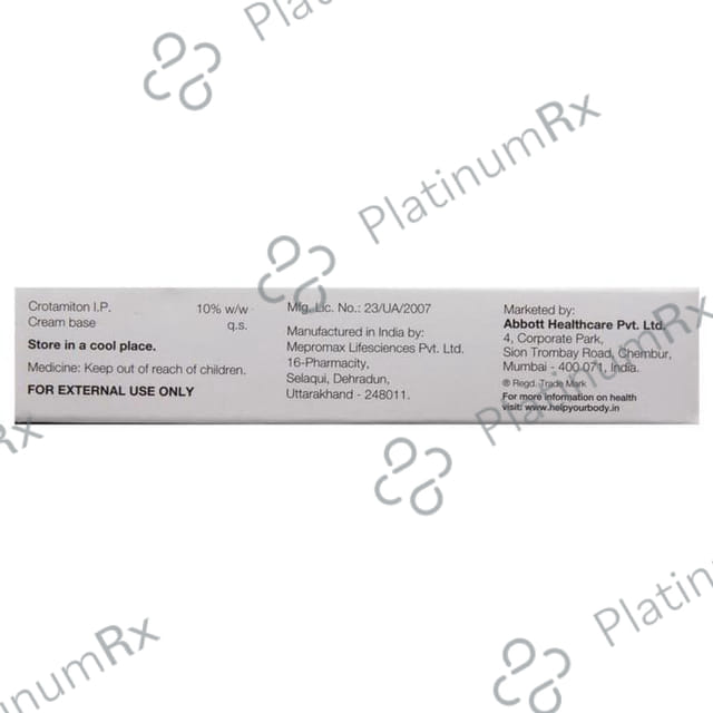 Crotorax 10% Cream 20gm