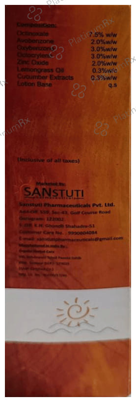 UVGlare Sunscreen SPF 30++ Lotion 70gm