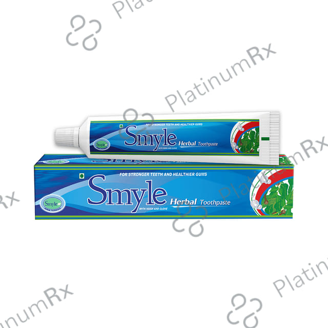 Smyle Herbal Toothpaste (100gm Each) 1 Tube