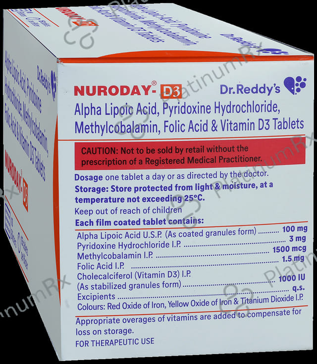 Nuroday D3 Tablet 15s