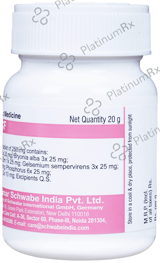 Dr Willmar Schwabe India Alpha - CF Tablet