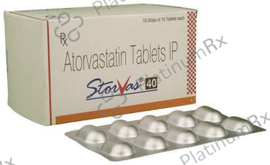 Storvas 40mg Tablet 10s