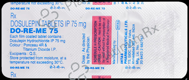 DO RE ME 75mg Tablet