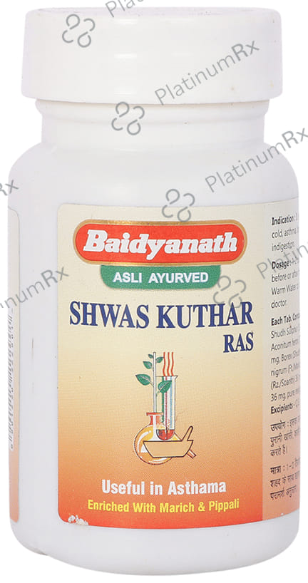 Baidyanath (Jhansi) Shwas Kuthar Ras Tablet