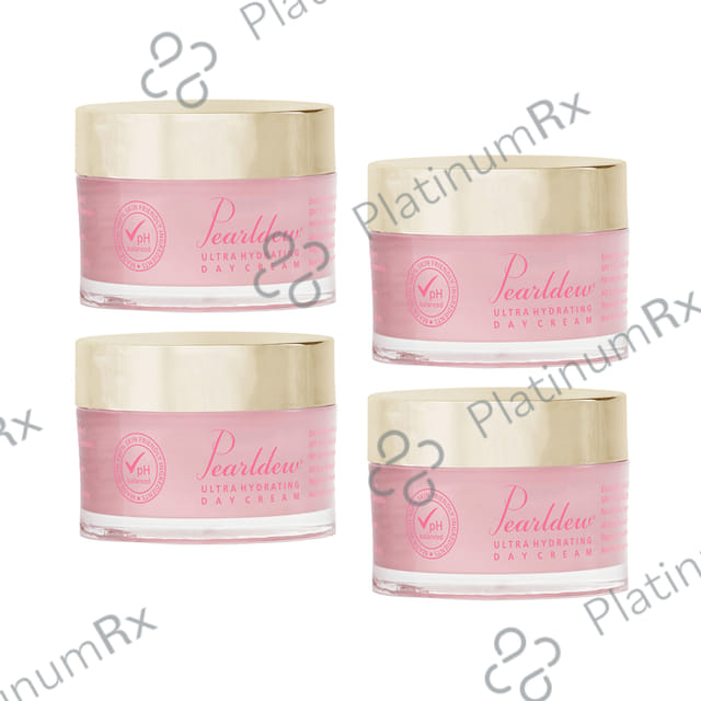 Pearldew Ultra Hydrating Day Cream (50gm Each) 4 jar