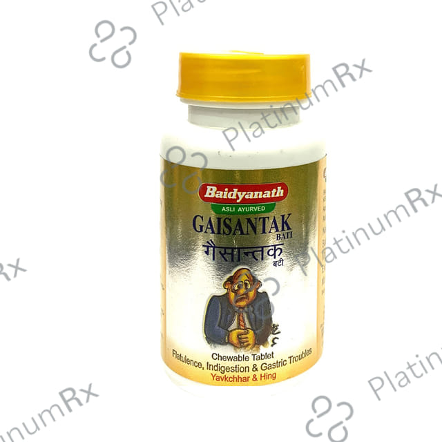 Baidyanath (Jhansi) Gaisantak Bati Tablet 50 tablets