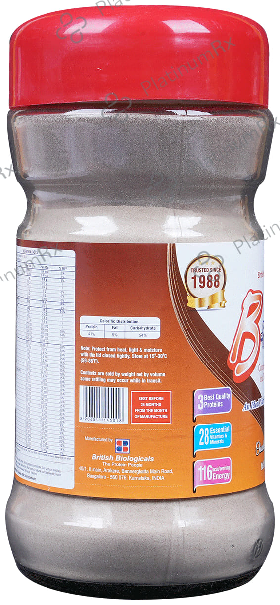 B Protin for Complete Nutrition Chocolate Flavour Powder 200gm