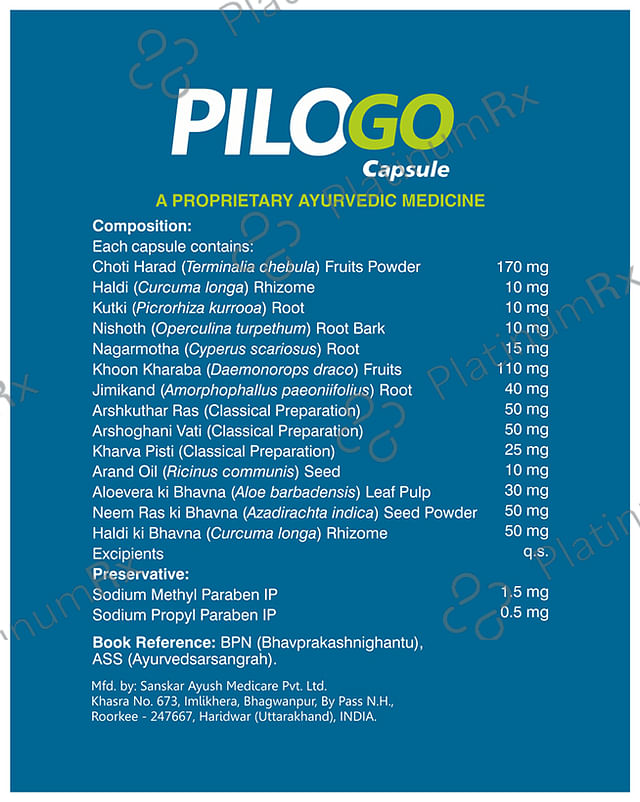 Leeford Pilogo Capsule