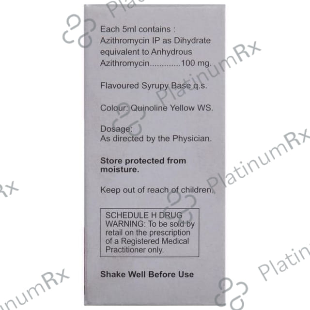 Pratham 100mg Rediuse Oral Suspension 15ml