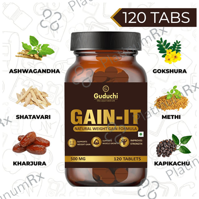 Guduchi The Ayurvedism Gain-IT Tablet (120 Each) 1 Bottle