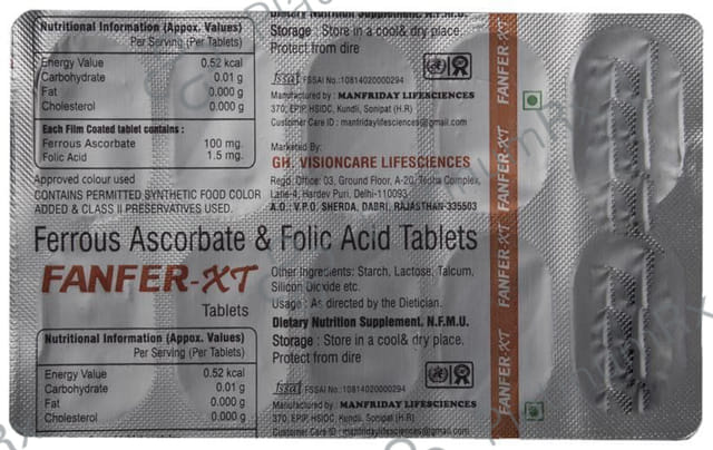 Fanfer XT Tablet 10s