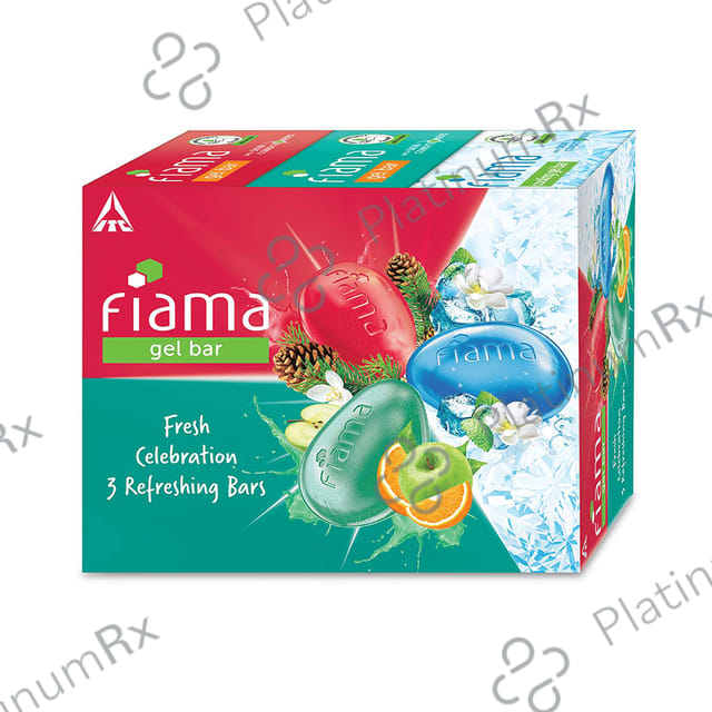 Fiama Gel Bar (125gm Each) Fresh Celebration