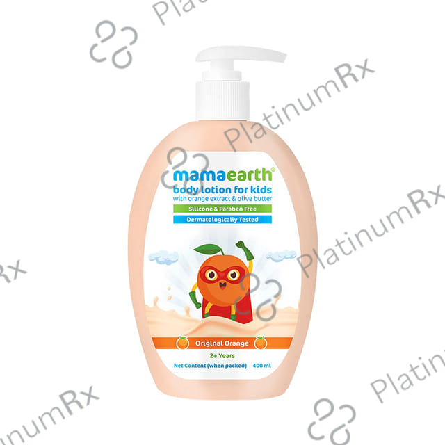 Mamaearth Original Orange Body Lotion for Kids 2+ Years