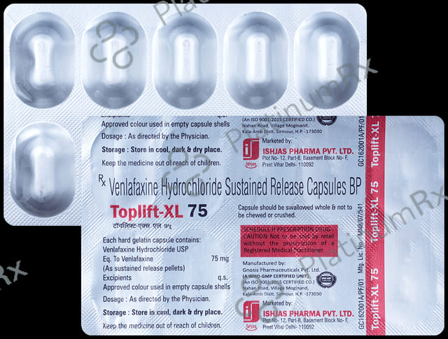 Toplift XL 75mg Capsule SR