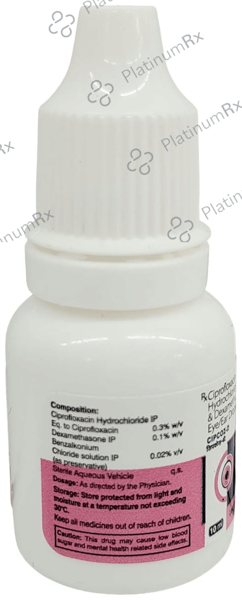 Cipcoz-D Eye/Ear Drops 10 ml