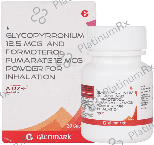 Airz F 12/12.5mcg Capsule 30s
