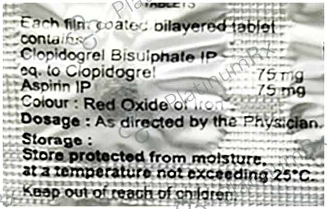 Clopinol AP 75/75mg Tablet 10s