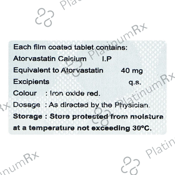 Atorday 40mg Tablet 10