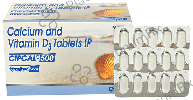 Cipcal 500mg/250IU Tablet 15s
