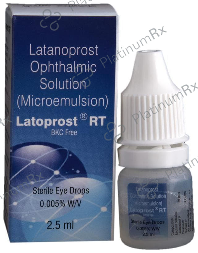 Latoprost RT BKC Free 0.005% Eye Drop 2.5ml