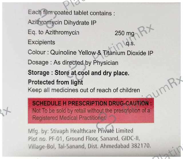 Azithrofix 250mg Tablet 6s
