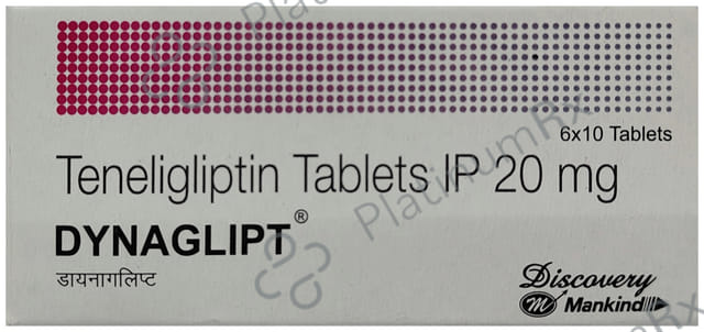 Dynaglipt 20mg Tablet 10s