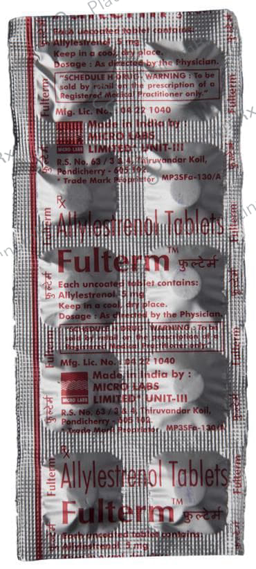 Fulterm 5mg Tablet 10s
