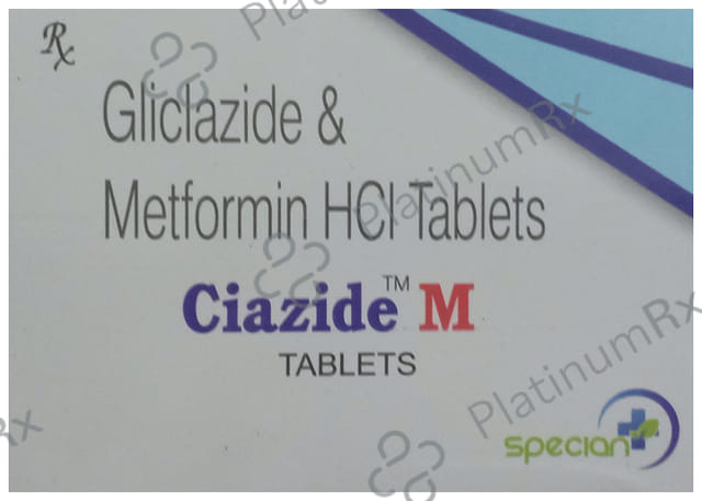 Ciazide M 80/500mg Tablet 10s