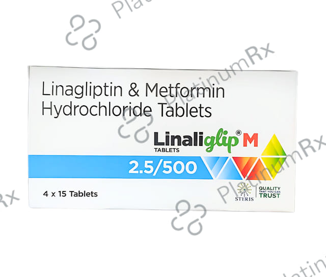 Linaliglip M 2.5/500mg Tablet 15s