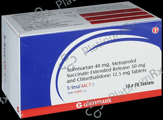 Telma MCT 12.5/50/40mg Tablet ER 10s