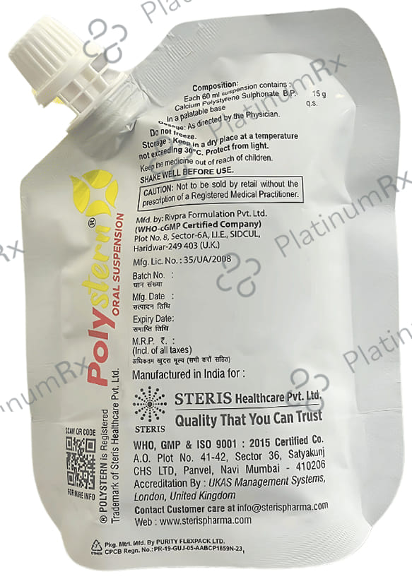 Polystern Sugar Free Oral Suspension 60ml
