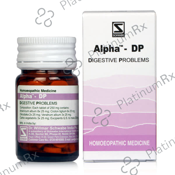 Dr Willmar Schwabe India Alpha - DP Tablet