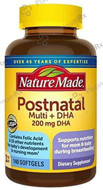 Nature Made Postnatal Multi + DHA 200mg Softgel