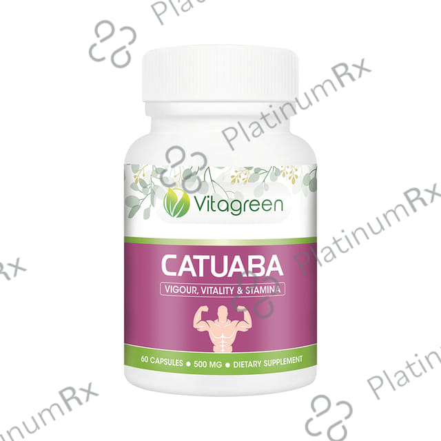 Vitagreen Catuaba 500mg Capsule