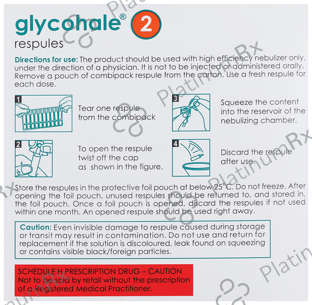 Glycohale 0.025mg Respules 10X2ml