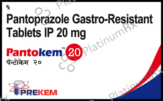 Pantokem 20mg Tablet 15s