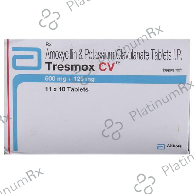 Tresmox CV 500/125mg Tablet 10s