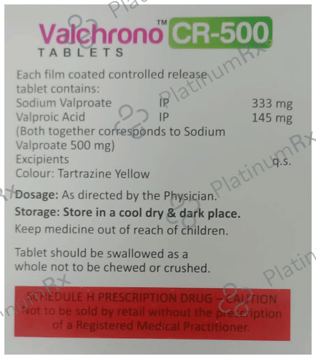Valchorno CR 500 Tablet