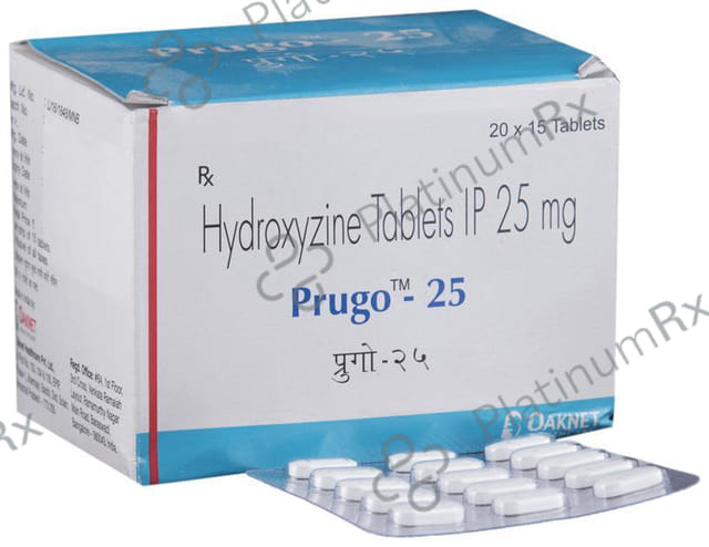 Prugo 25mg Tablet 15s
