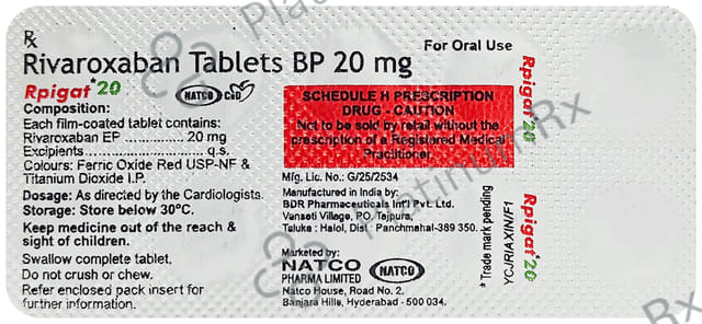 Rpigat 20mg Tablet 10s