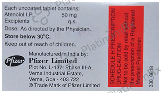 Atpark 50mg Tablet 14s