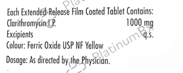 Claribid OD 1gm Tablet 7s