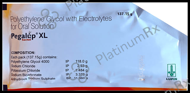 Pegalup XL 137.15gm Sachet 1s