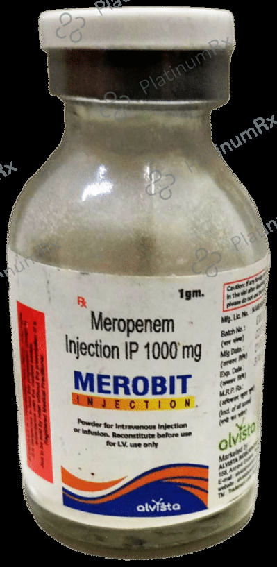 Merobit 1000mg Injection 1 Injection Alvista Biosciences Pvt