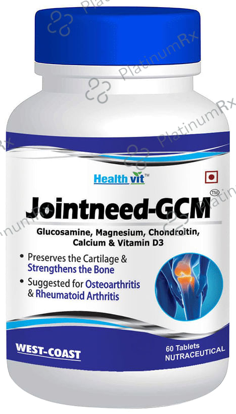 HealthVit Jointneed-GCM - For Cartilage & Bone Health - Tablet