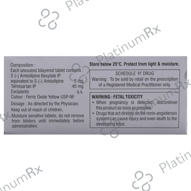 Eslo Tel 5/40mg Tablet 15s