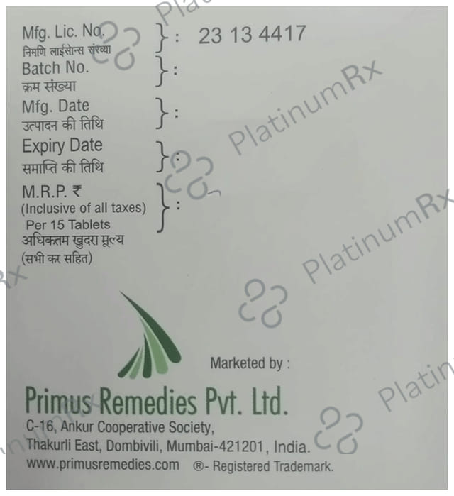 Prizide M 40/500mg Tablet 15s